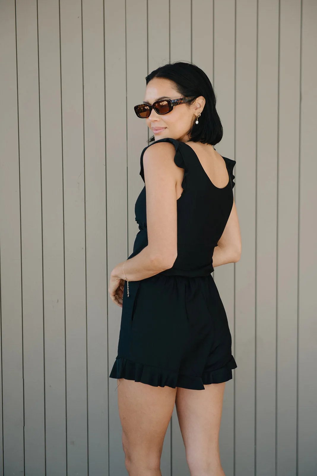 Bade-Jumpsuit Integrierter BH👙Herausnehmbare BH-Körbchen