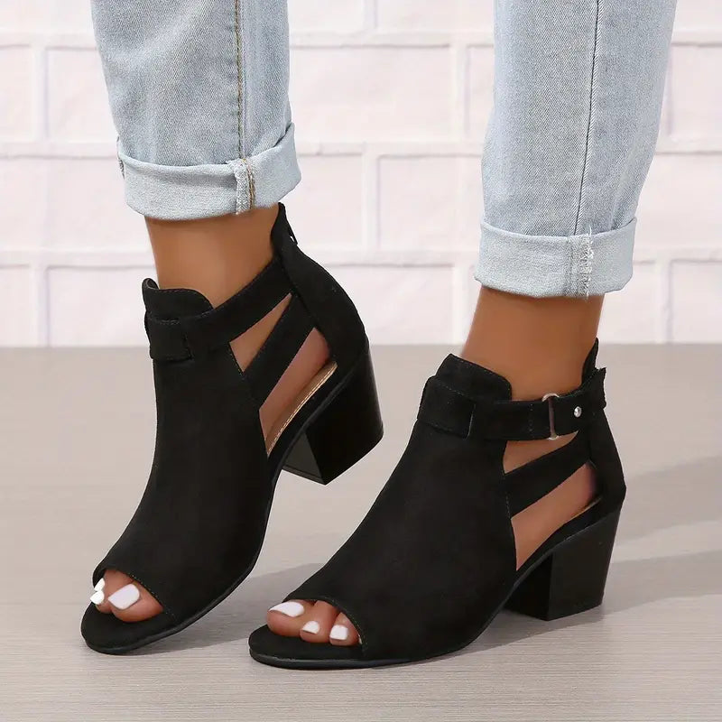 🔥Dernière promotion : 50 % de réduction – Nouvelles chaussures orthopédiques en cuir à talon haut pour femme 2024